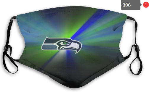 NFL Seattle Seahawks #3 Dust mask with filter->nfl dust mask->Sports Accessory